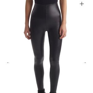 Faux Leather Legging with Perfect Control